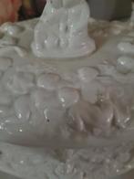 Zeer oude aardewerk schaal met deksel, Antiek en Kunst, Ophalen of Verzenden