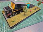 Diorama met Daf Kipper Desperado, Hobby en Vrije tijd, Modelauto's | 1:50, Ophalen of Verzenden, Nieuw, Bus of Vrachtwagen