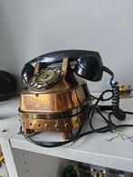Koperen Vintage telefoon, Telecommunicatie, Vaste telefoons | Niet Draadloos, Ophalen of Verzenden, Gebruikt, Bakeliet