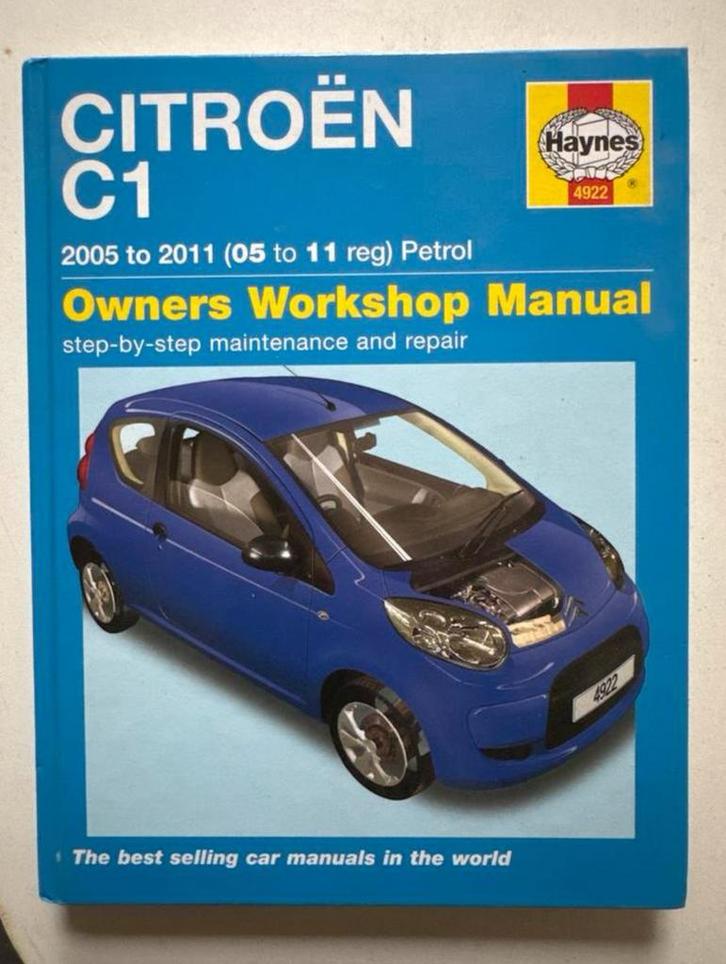 Citroen C1 Werkplaatshandboek - Handgeschakeld, Auto diversen, Handleidingen en Instructieboekjes, Ophalen of Verzenden