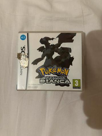 Pokemon White - BOX ONLY + MANUALS - ITALIAN LANGUAGE beschikbaar voor biedingen