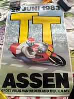 TT Assen grote reclamebiljet 1983, Ophalen, Zo goed als nieuw, Gebruiksvoorwerp