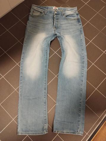 vintage Levi's 501 jeans yellow stitched maat W34/L34 beschikbaar voor biedingen