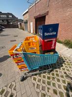 Lege kratten met kar, Doe-het-zelf en Verbouw, Kratten en Dozen, Ophalen