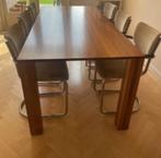 Eettafel, Ophalen, Kersenhout, 200 cm of meer, 50 tot 100 cm