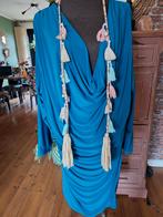 Jurk groen Magna 56 58 kreukvrij stretch, Ophalen of Verzenden, Zo goed als nieuw, Groen, Jurk