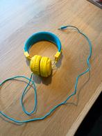 Gele/Blauwe Koptelefoon, Audio, Tv en Foto, Koptelefoons, Ophalen of Verzenden, Gebruikt, Op oor (supra aural), Overige merken