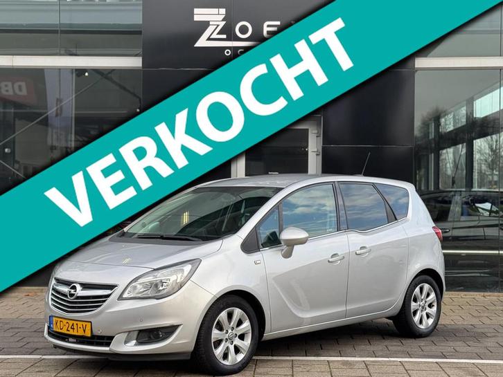 Opel Meriva 1.4 Turbo Blitz, Auto's, Opel, Bedrijf, Te koop, Meriva, ABS, Airbags, Airconditioning, Bluetooth, Boordcomputer, Centrale vergrendeling