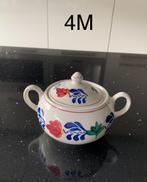 Boerenbont Suikerpot met Oren, Huis en Inrichting, Keuken | Servies, Gebruikt, Overige typen, Ophalen of Verzenden, Aardewerk