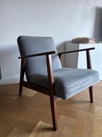Ikea fauteuil EKENÄSET velours grijs, Ophalen, Gebruikt, 75 tot 100 cm, Stof