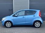 Opel Agila 1.0 Enjoy Airco/Apk/Cv, Gebruikt, Blauw, 996 cc, Origineel Nederlands
