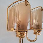 Vintage Kemner Hollywood Regency wandlamp, Gebruikt, Ophalen of Verzenden