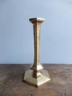 grote vintage kandelaar messing art deco hollywood regency, Ophalen