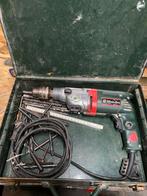3x Metabo boor met koffer, Doe-het-zelf en Verbouw, Gebruikt, Variabele snelheid, Ophalen of Verzenden, Kolomboormachine