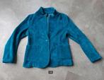Petrol damesjasje,colbertje,blazer,ribstof,dameskleding,jasj, Kleding | Dames, Ophalen of Verzenden, Zo goed als nieuw, Maat 36 (S)