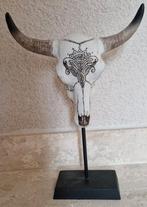 Stierenhoofd schedel op standaard, Ophalen of Verzenden, Zo goed als nieuw