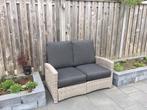 Loungebankje 2 personen, Tuin en Terras, Tuinsets en Loungesets, Gebruikt, Loungeset, Wicker, Bank