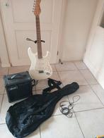 Ritmüller electr. gitaar incl. standaard, hoes en versterker, Ophalen of Verzenden, Gebruikt, Overige merken