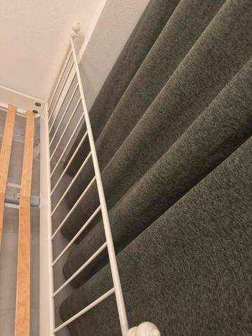 IKEA / Witte bed  metaal met bodem - afbeelding 4