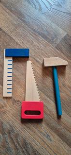 Houten Speelgoed Gereedschap Set, Kinderen en Baby's, Speelgoed | Houten speelgoed, Ophalen of Verzenden, Gebruikt, Overige typen