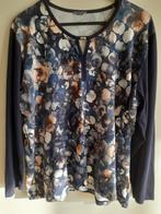 top blauw XL met figuren Marinello, Kleding | Dames, Overige kleuren, Maat 46/48 (XL) of groter, Ophalen of Verzenden, Zo goed als nieuw