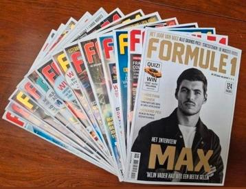 Complete jaargang Formule 1 magazine 2024 - 2023 - 2022. beschikbaar voor biedingen