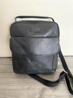 Leren Schoudertas Heren / crossbody tas, Overige merken, Zwart, Nieuw, Ophalen of Verzenden