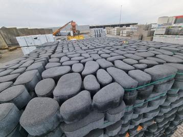 Antraciet natuurlijke beton bestrating waterpasserend.s-part beschikbaar voor biedingen
