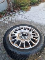 4 Winterbanden en velgen, Ophalen, Gebruikt, 15 inch, Banden en Velgen