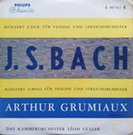 Bach Arthur Grumiaux – Violinkonzert E-Dur  A-Moll, 10 inch, Verzenden, Overige typen, Zo goed als nieuw