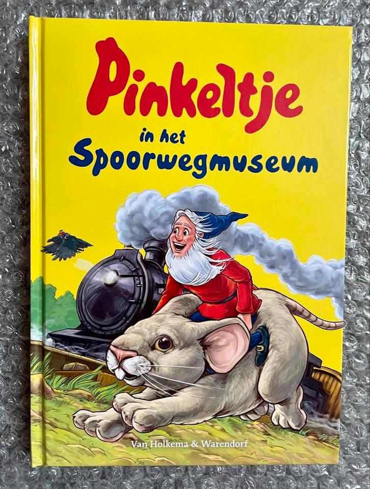 Pinkeltje in het Spoorwegmuseum - Jeugdboek, Boeken, Kinderboeken | Jeugd | onder 10 jaar, Zo goed als nieuw, Fictie algemeen