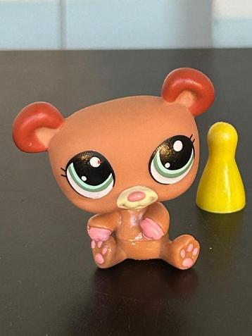 Littlest Pet Shop 1303 bruine beer beschikbaar voor biedingen