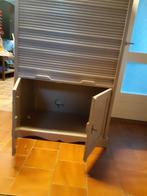 degelijke zware computerkast met rolluik, Huis en Inrichting, Kasten | Roldeurkasten en Archiefkasten, Ophalen, Gebruikt, 25 tot 50 cm