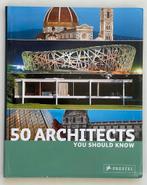 50 architects you should know, Boeken, Gelezen, Isabel Kuhl e.a., Architecten, Ophalen of Verzenden