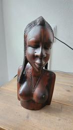 massief houtenbeeld, Antiek en Kunst, Ophalen