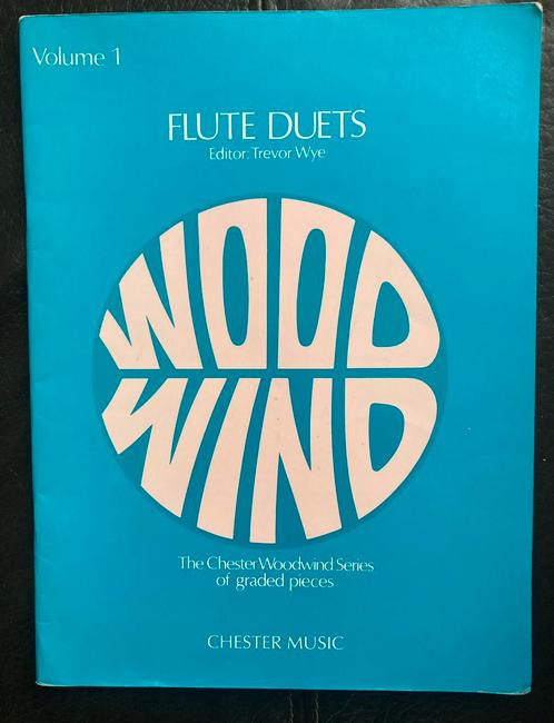 FLUTE DUETS Volume 1 - Trevor Wye, Muziek en Instrumenten, Bladmuziek, Zo goed als nieuw, Ophalen of Verzenden