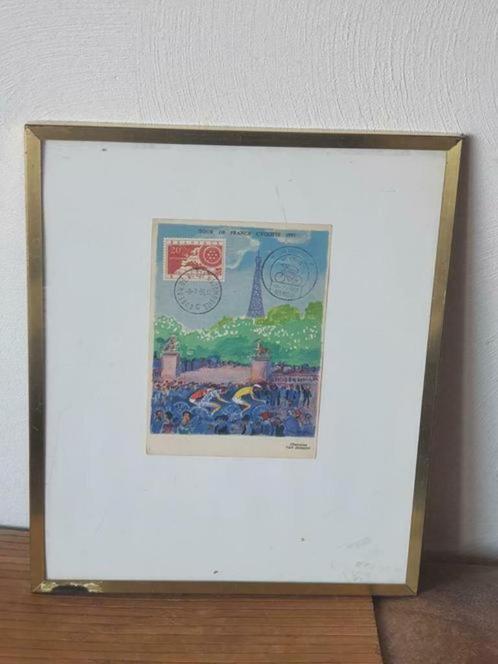 Kees van Dongen L'arrivée du Tour France 1955 Namen Roubaix, Antiek en Kunst, Kunst | Litho's en Zeefdrukken, Ophalen