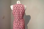 Sandro roze jurk printje rits uitstaand deel taille mt 1/S, Kleding | Dames, Verzenden, Sandro, Zo goed als nieuw, Roze