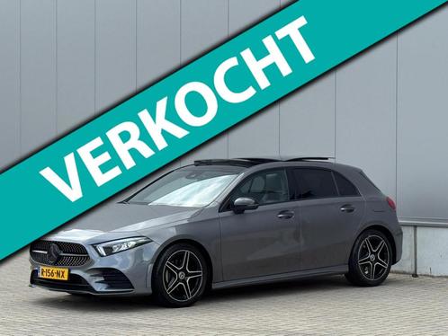 Mercedes-Benz A-klasse 200 AMG PANO NAP NIGHT PACK, Auto's, Mercedes-Benz, Bedrijf, A-Klasse, ABS, Achteruitrijcamera, Adaptive Cruise Control