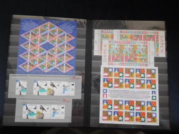 Kinderzegels blokken en velletjes 1977-2001; Postfris beschikbaar voor biedingen