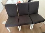 Eetstoel 6 stuk, Huis en Inrichting, Stoelen, Ophalen, Gebruikt, Zwart, Eén
