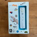 Wii Play + Remote Controller Wii in doos, Overige genres, 2 spelers, Ophalen of Verzenden, Zo goed als nieuw