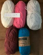 Katoenen Garen - Diverse Kleuren, Ophalen of Verzenden, Zo goed als nieuw, Breien of Haken, Wol of Garen