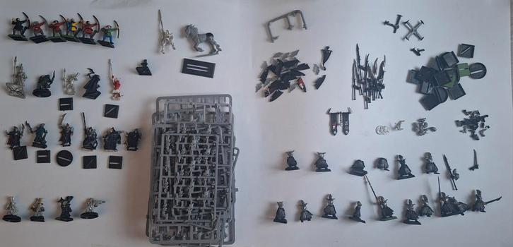Verzameling warhammer figuren., Hobby en Vrije tijd, Wargaming, Warhammer, Ophalen of Verzenden