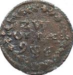 Nederland - Zwolle duit 1596 (contemporaine vervalsing), Postzegels en Munten, Munten | Nederland, Ophalen of Verzenden, Vóór koninkrijk