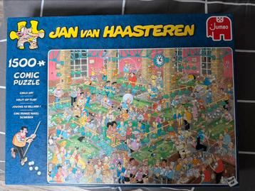 Krijg op tijd 1500 stukjes - Jan van Haasteren beschikbaar voor biedingen