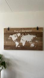Map of the world, Huis en Inrichting, Ophalen of Verzenden, Zo goed als nieuw