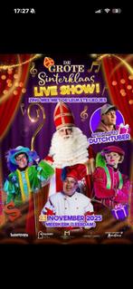 GEZOCHT! VIP TICKETS MEERKERK SINTERKLAAS DUTCHTUBER JOB, Tickets en Kaartjes, Drie personen of meer
