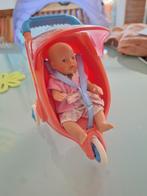 Mini baby born in buggy, Ophalen of Verzenden, Zo goed als nieuw, Babypop