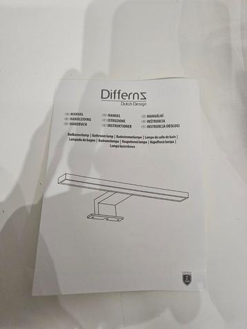 Differnz Dutch Design Badkamerlamp LED Nieuw beschikbaar voor biedingen